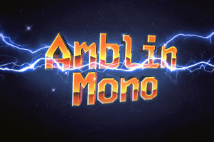 Amblin Mono: A Fun, Quirky Sans Serif