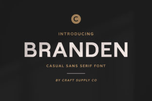 Branden: A Modern Sans Serif for Real Projects