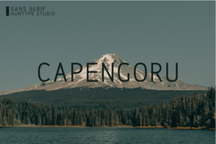 Capengoru: A Modern Font for Web Design
