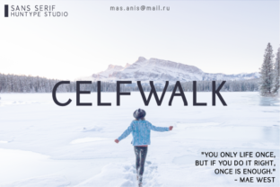 Celfwalk: A Modern Typeface for Powerful Marketing