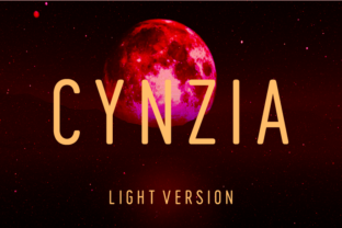 Cynzia Light: A Font for Creative Makers