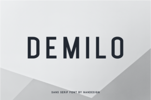 Demilo: A Clean Font for Business Success
