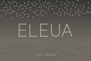 Eleua Light: A Clean Font for Business