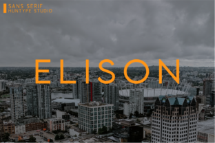 Elison Font: Modern Typography for Crafters