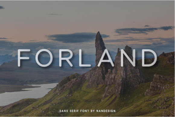 Forland: A Beautiful, Versatile Font for Makers and Creative Sellers