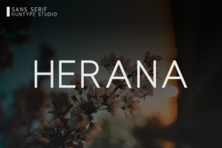 Herana: A Clean, Casual Font for Makers