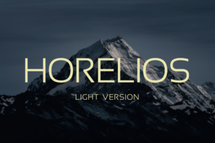Horelios Light: A Modern Typographic Choice