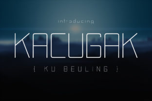 Kacugak: A Clean Sans Serif for Creative Projects