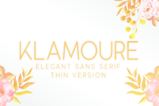 Klamoure Font: A Simple Choice for Better Brand Design