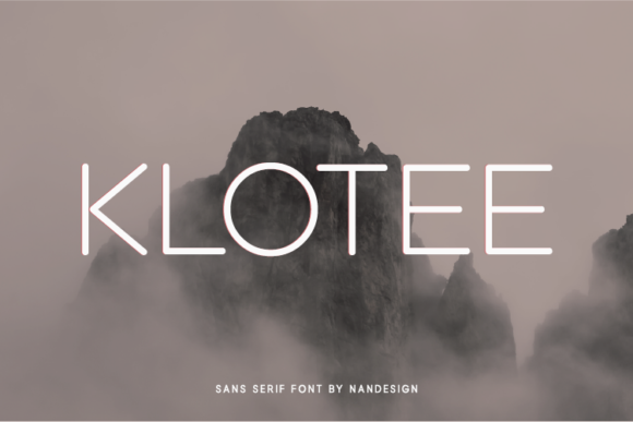 Klotee: A Creative Font for Makers