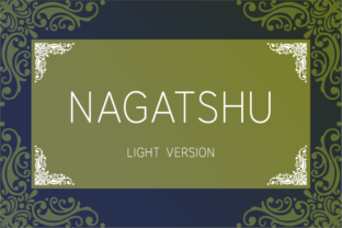 Nagatshu Light: A Modern Sans Serif for Creative Projects