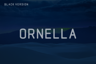 Ornella Black: A Font for Clear Campaigns