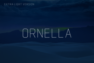 Ornella Extra Light Font