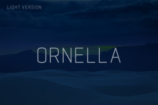 Ornella Light: A Modern Sans Serif for Web Design