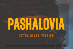 Pashalovia Extra Black: A Bold Typographic Choice