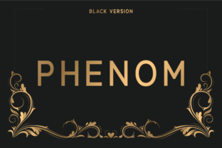 Phenom Black: Bold Typography for Impact