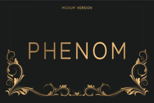 Phenom Medium: A Font for Modern Campaigns