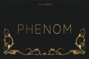 Phenom Thin: A Stylish Sans Serif for Branding