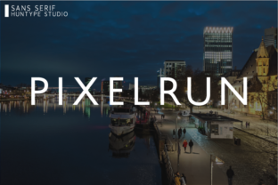 Pixelrun: A Versatile Sans Serif for Modern Design