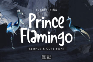 Prince Flamingo Font for Creative Projects