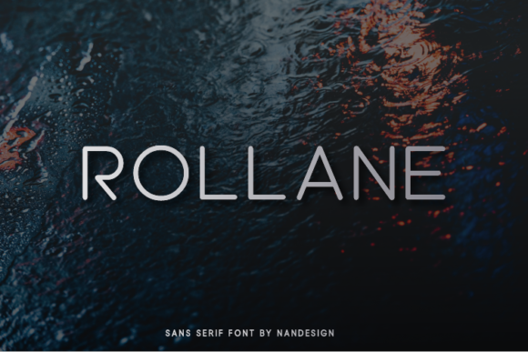 Rollane: A Clean Typeface for Better Reading