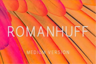 Romanhuff Medium: A Font for Polished Branding