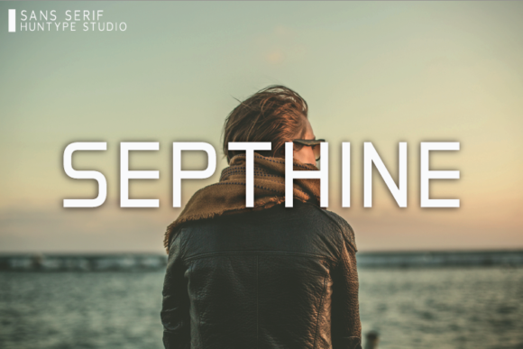 Septhine: A Simple Sans Serif Font