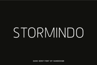 Stormindo: A Premium Font for Digital Designers