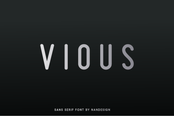 Vious: A Clean, Casual Font for Web Design