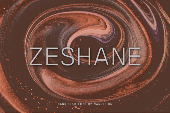 Zeshane Font: A Practical Typeface for Modern Campaign Design