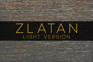 Zlatan Light Font for Creative Projects